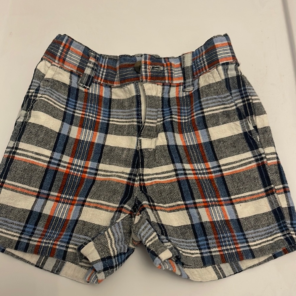 Janie and Jack Plaid Shorts